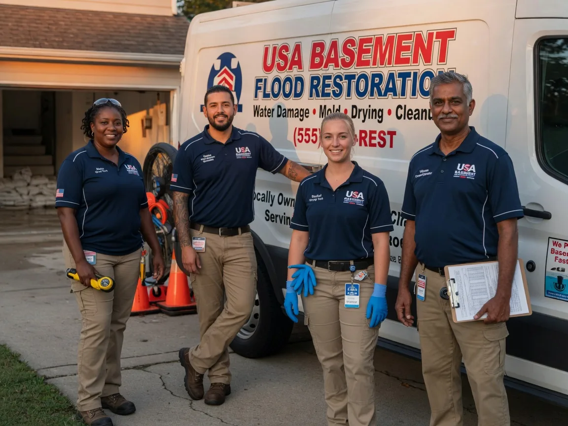 Basement Flood Cleanup company in North Benton, OH