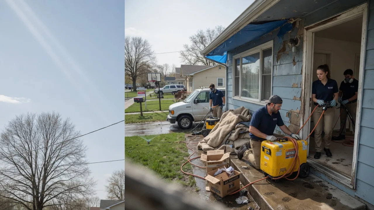 Basement Flood Cleanup in North Benton, OH near me